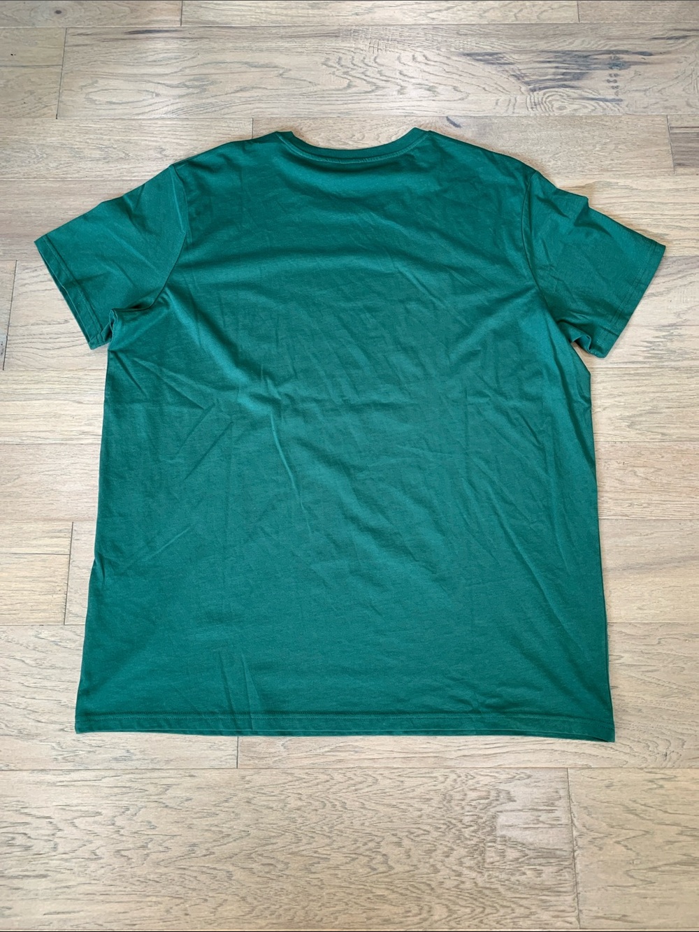 Men's Forest Green Graphic Tee with Circular Pangolin Print Size XXL - Picture 8 of 8